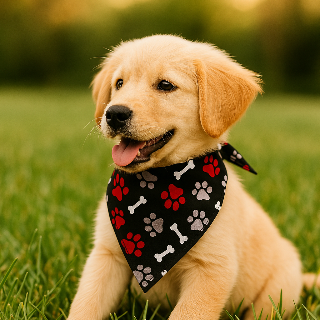 Bone Appétit Dog Tie Bandana