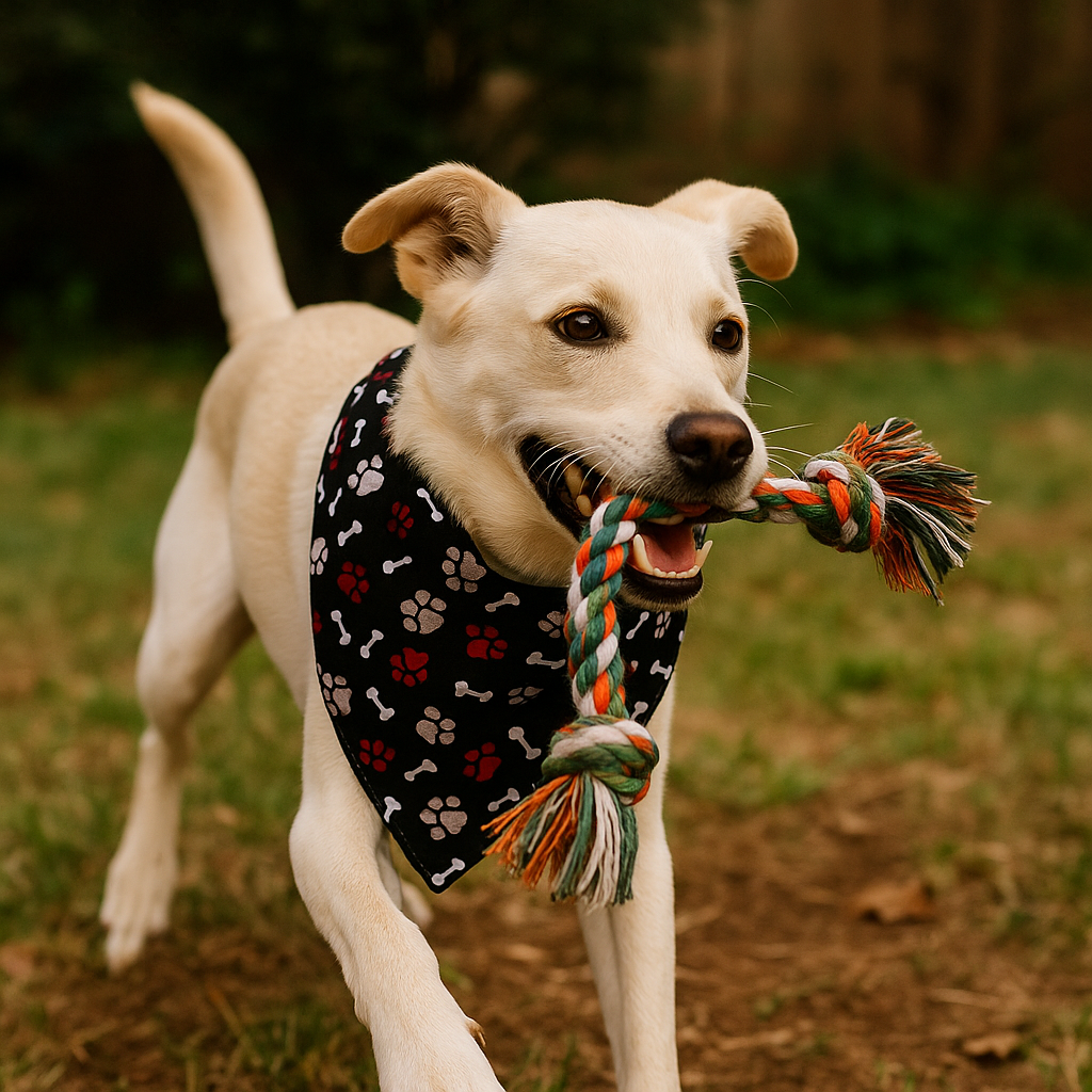 Bone Appétit Dog Tie Bandana