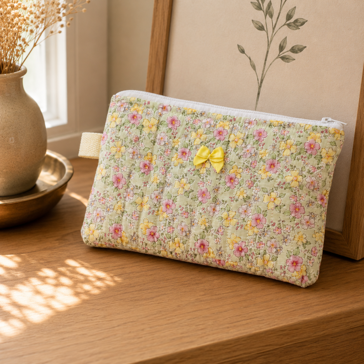 Quilted Glasses & Pencil Case