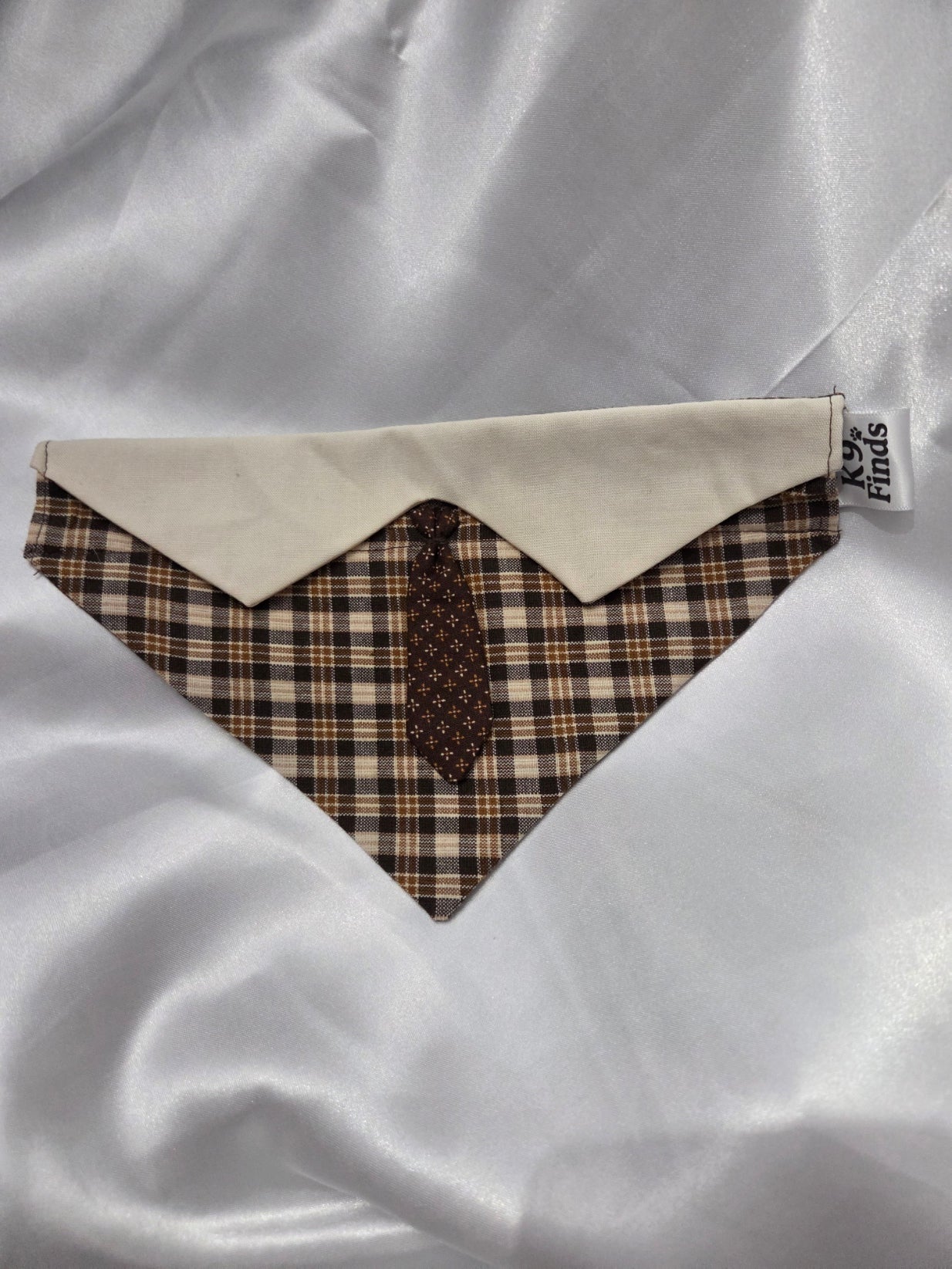 The Dapper Pup Over-the-Collar Dog Bandana