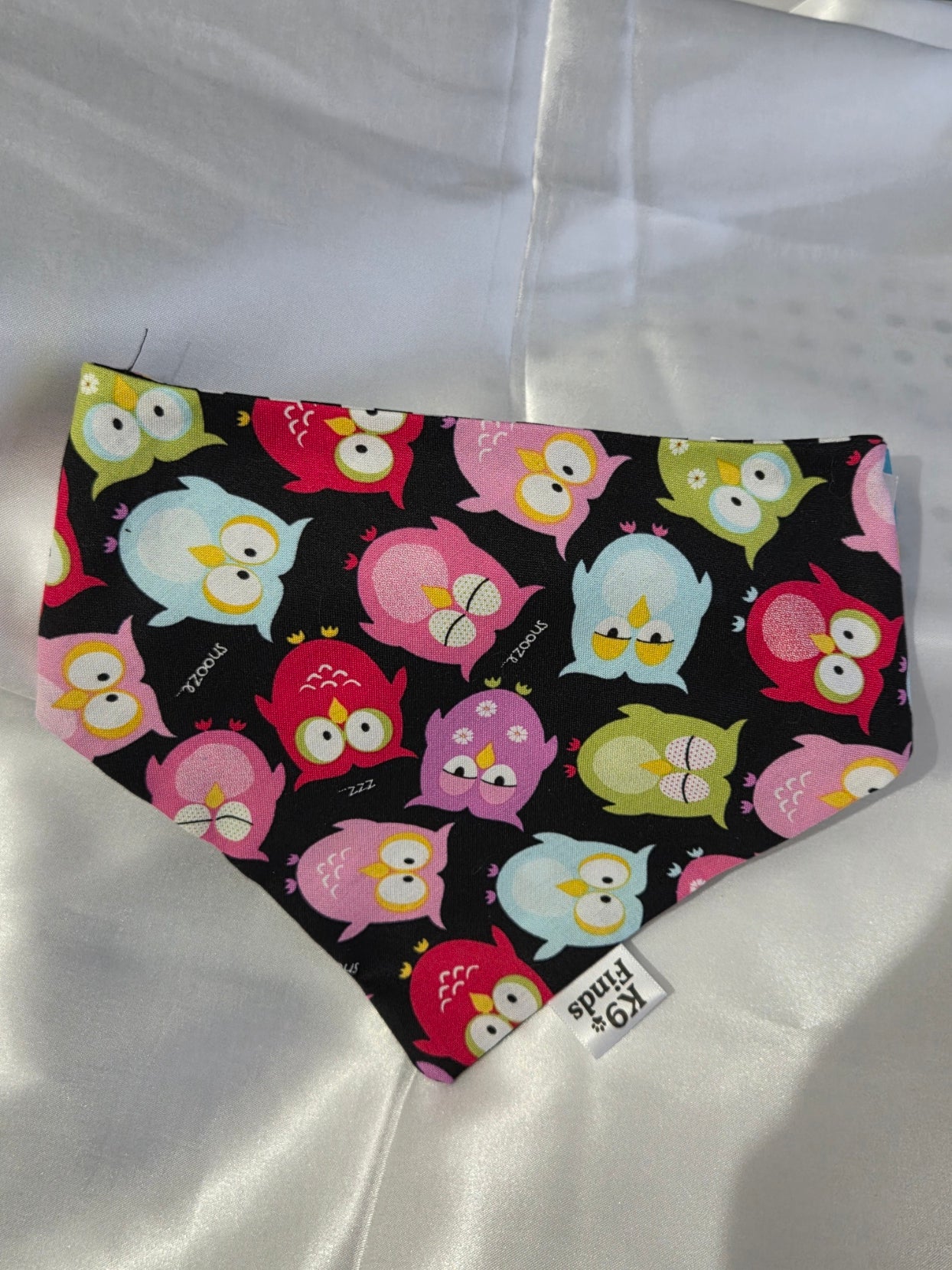 Owl Scrunchie Dog Bandana