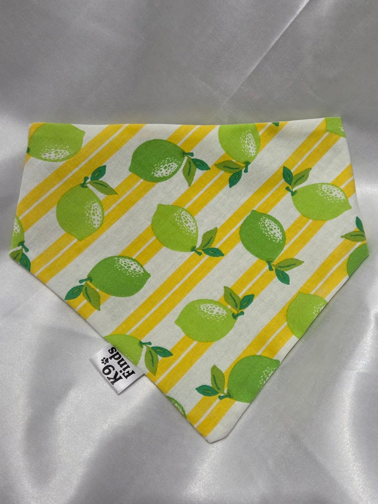 Lemon Drop Scrunchie Dog Bandana