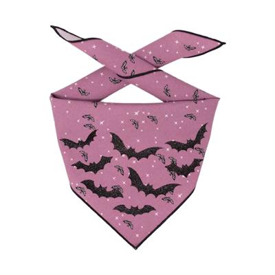 Halloween Dog Bandana Baby Bats Print