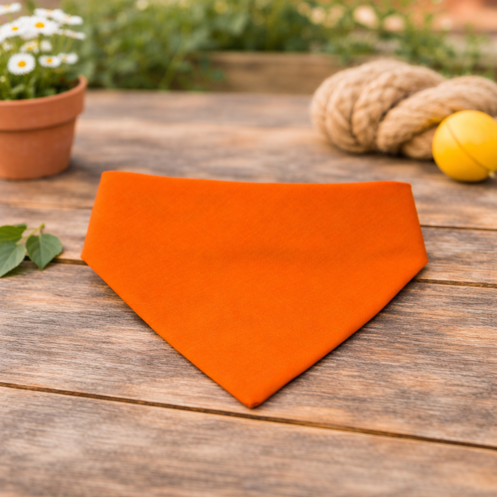 Retro Swirls Scrunchie Dog Bandana