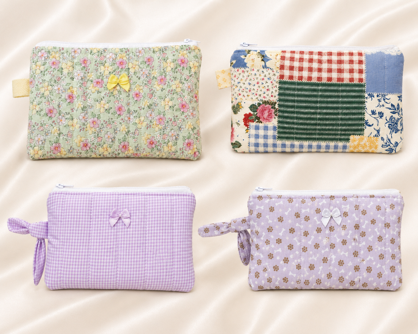 Quilted Glasses & Pencil Case