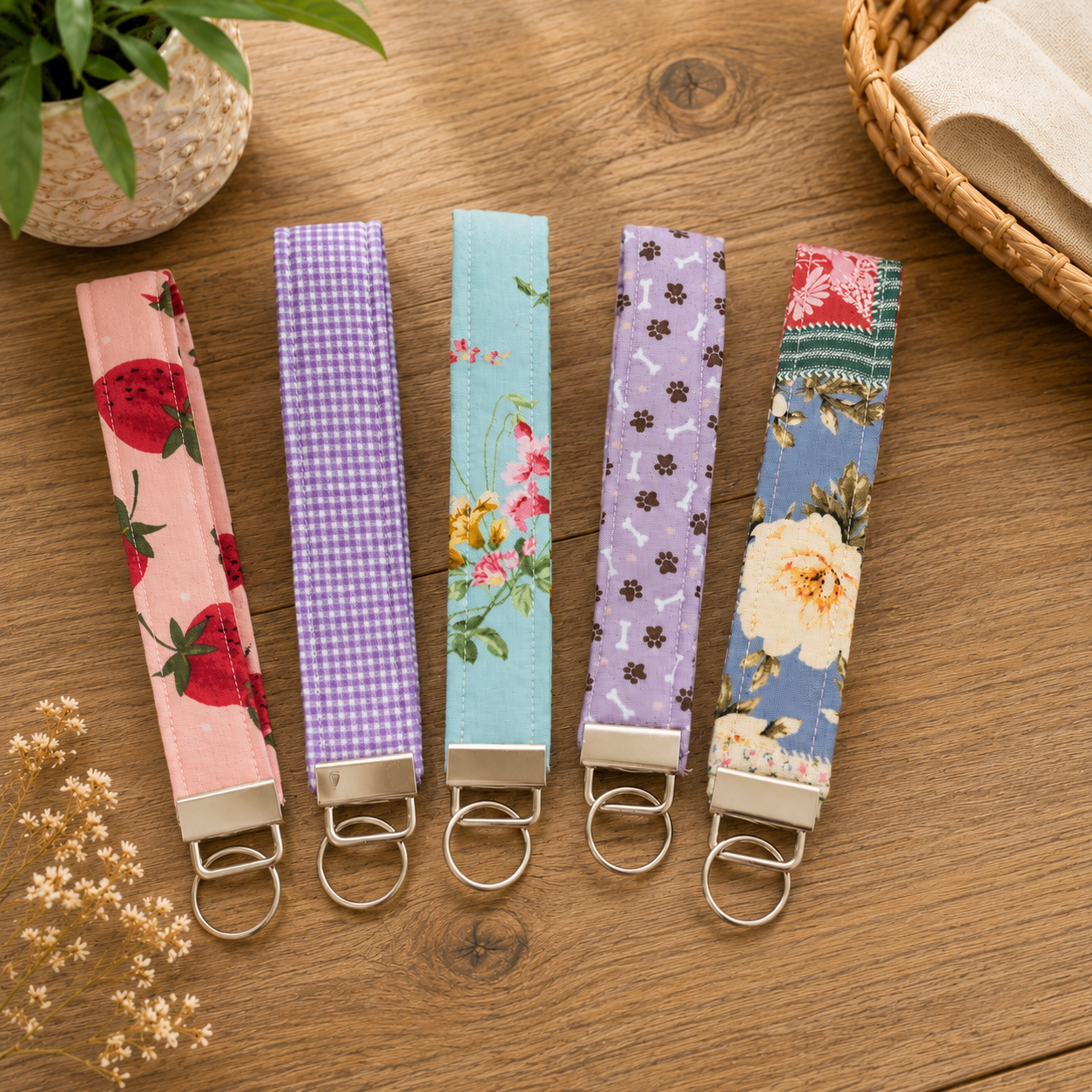 Keychain Wristlets (Pick Your Design)