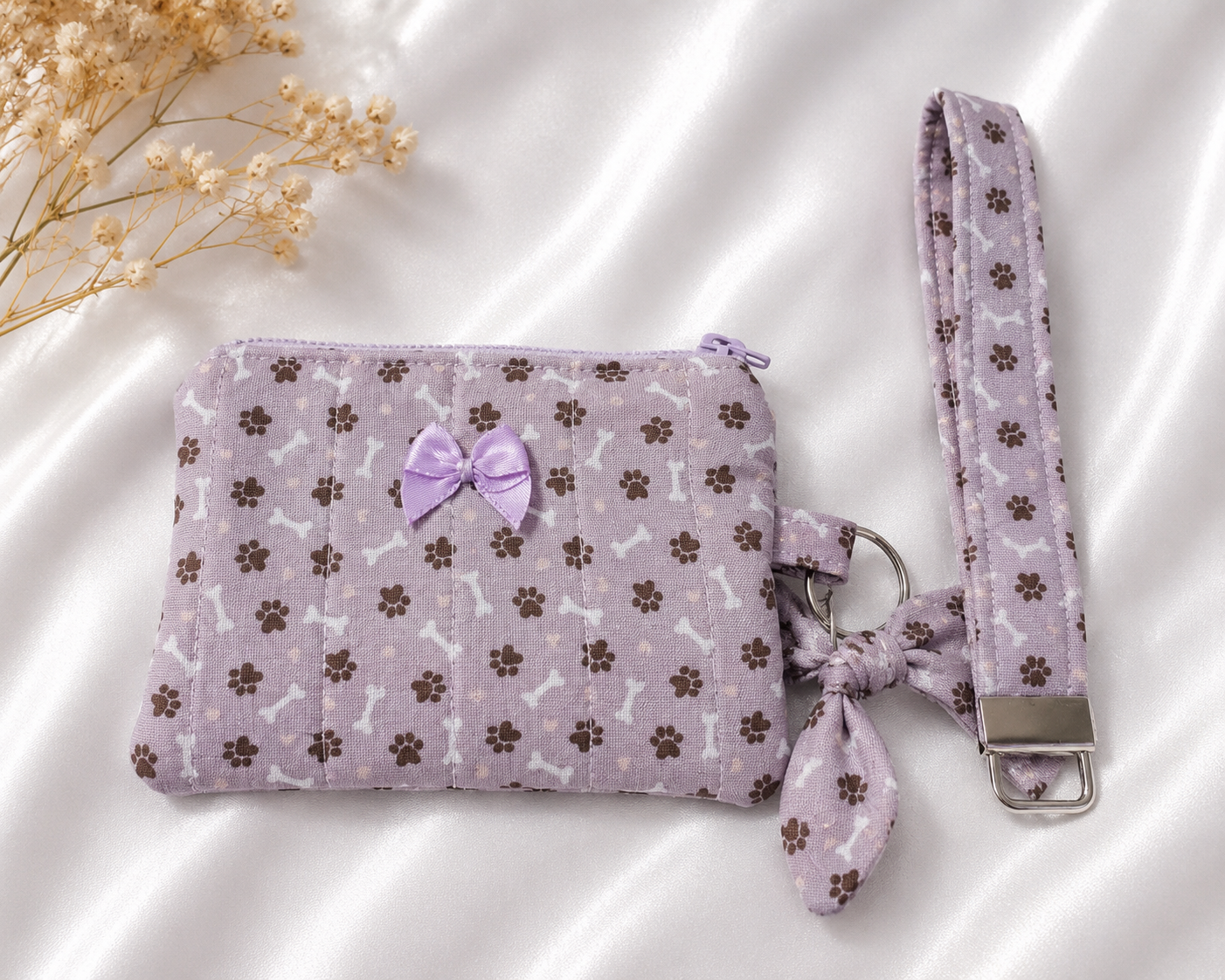 Handmade Keychain Wallet & Wristlet Sets