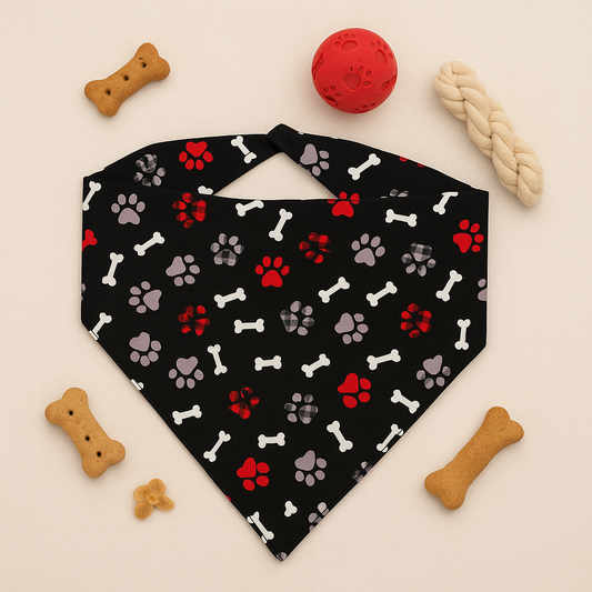 Bone Appétit Dog Tie Bandana