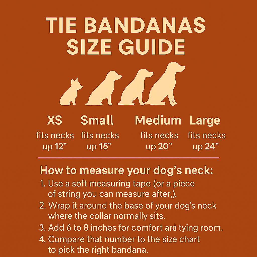 Bone Appétit Dog Tie Bandana