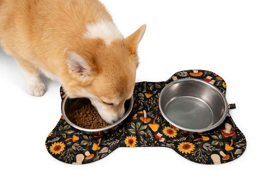 Harvest Table Dog Dish Mat