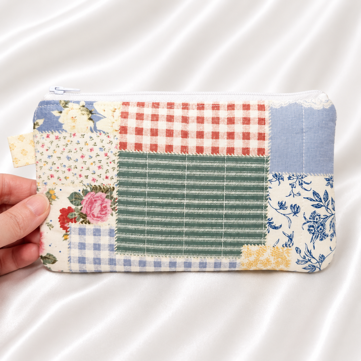 Quilted Glasses & Pencil Case