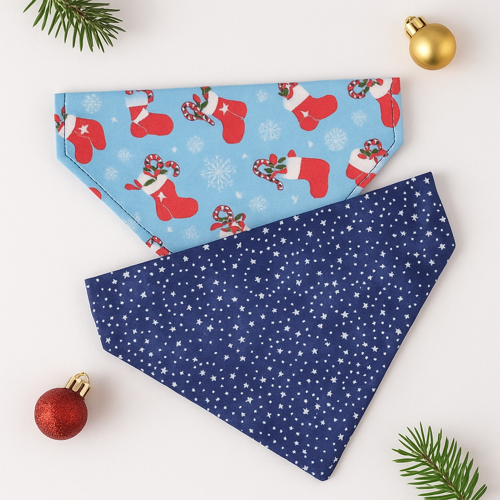 Holiday Stocking Over The Collar