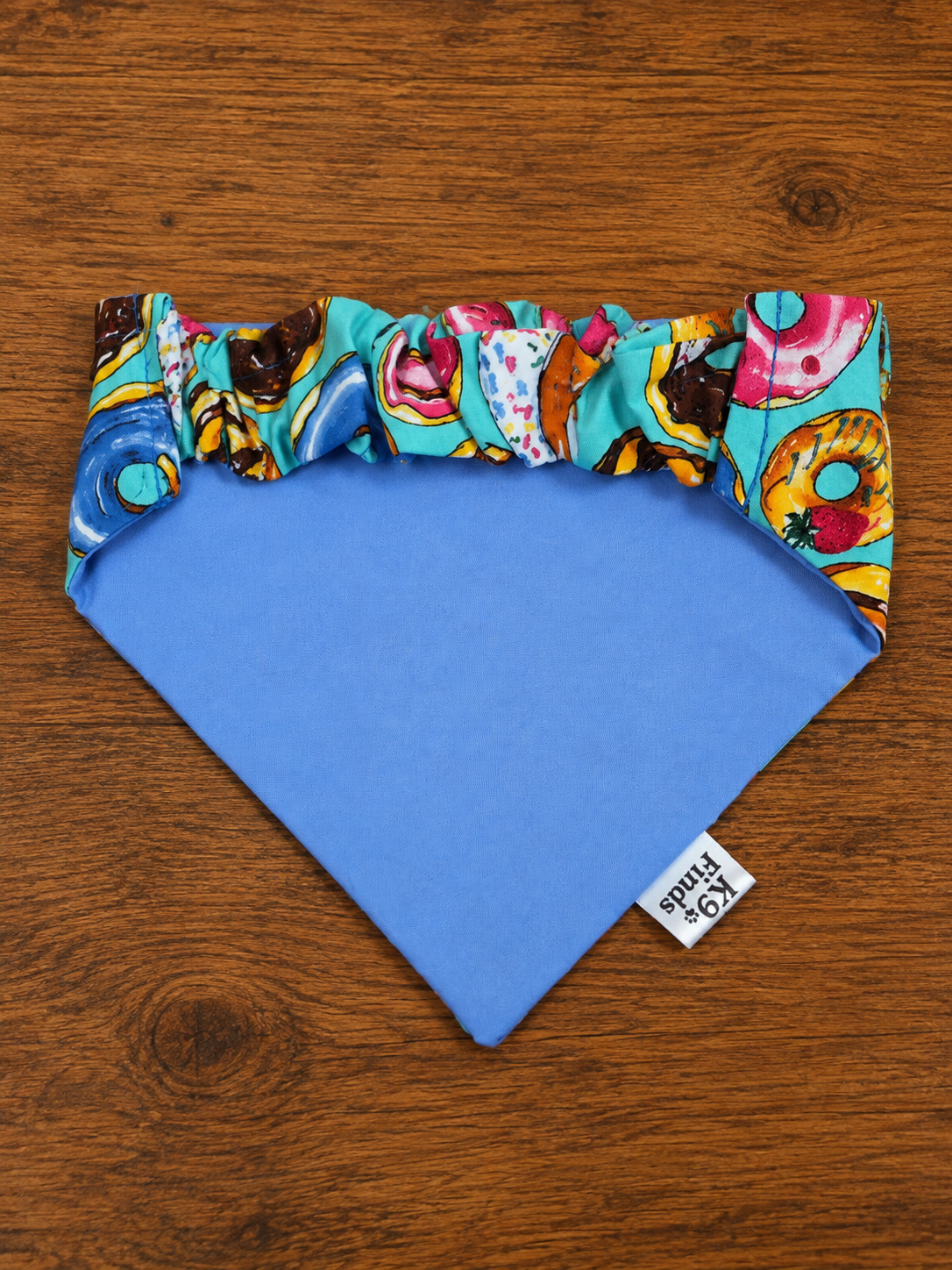 Donut Scrunchie Dog Bandana