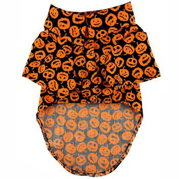 Halloween Dog Camp Shirt Jack-o-Lantern
