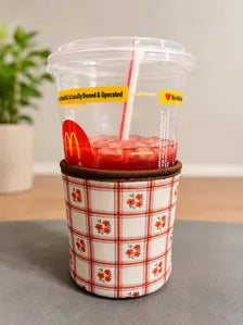 Small Fall Cup Cozy | 16–20 oz Hot & Cold Drink Sleeve