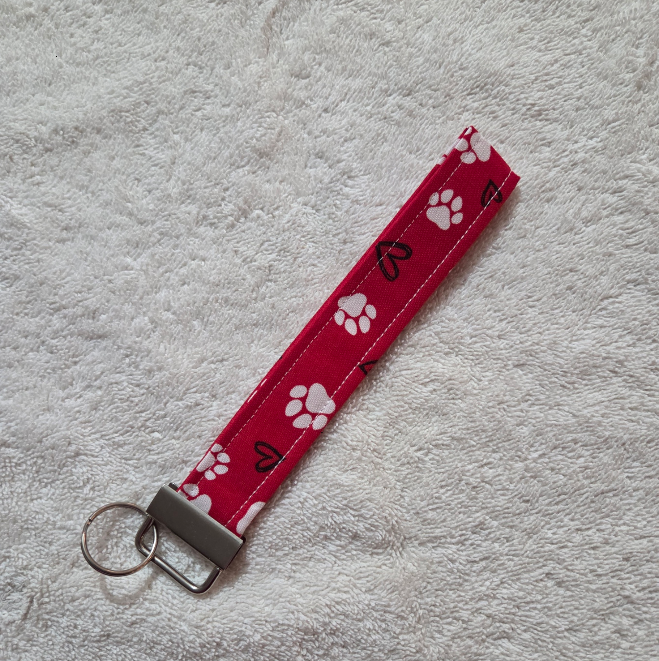 Dog Walk Keychain Wristlets