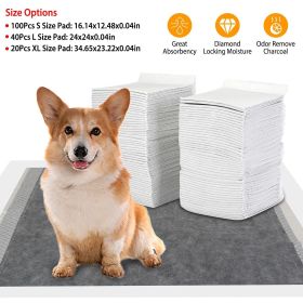 Dog Pee Training Pads Super Absorbent Leak-proof Quick Dry Pet - 100 pcs