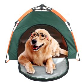 Automatic Folding Dog Tent House - Waterproof Outdoor Portable Soft Dog & Cat Kennel, Foldable and Lightweight Design for Travel and Camping