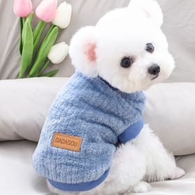 Warm Winter Pet Sweater - Plush Knitwear Vest for Small & Medium Dogs & Cats