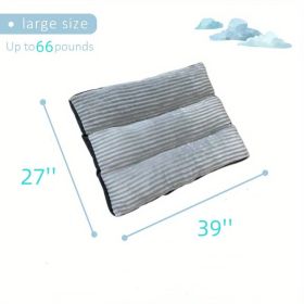 Up to 100 lbs Dog Mat Sleeping Dog Mattress Floor Mat Removable And Washable Dog Kennel Large Dog Kennel Pet Pad Dog Mat Soft Comfortable Bed